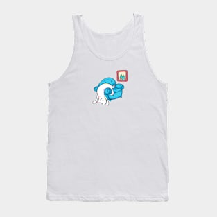 Tiredpoo Tank Top